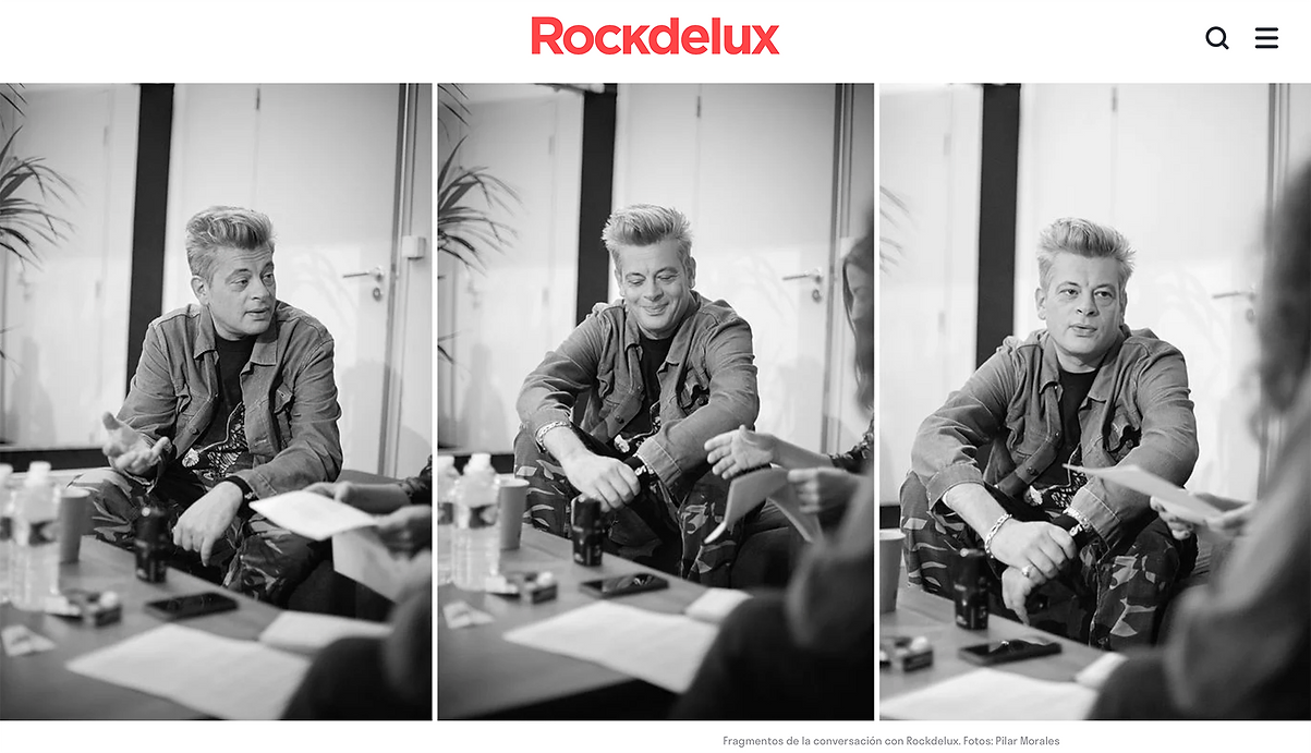 Benjamin Biolay entrevista Rockdelux, Le Zenith, Paris